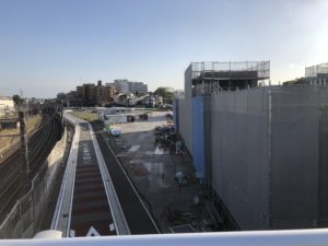 2018年5月 羽沢横浜国大駅開発状況1