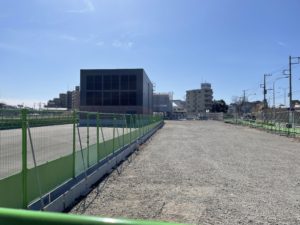 2021年2月　羽沢横浜国大駅開発状況