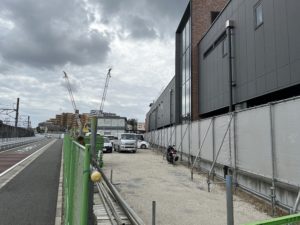 2021年9月 羽沢横浜国大駅開発状況