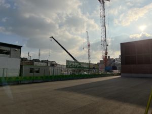2021年12月 羽沢横浜国大駅開発状況