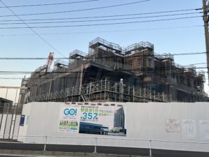 2022年5月 羽沢横浜国大駅開発状況