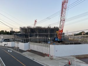 2022年5月 羽沢横浜国大駅開発状況
