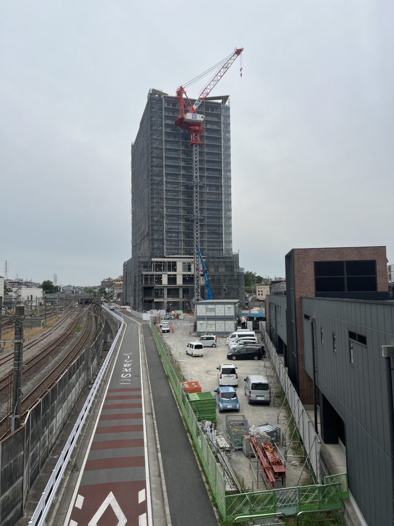 2023年4月 羽沢横浜国大駅開発状況