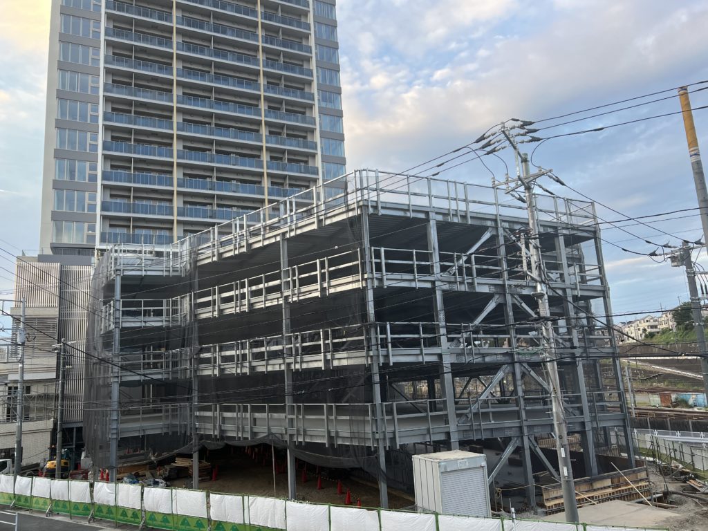 2023年7月 羽沢横浜国大駅開発状況