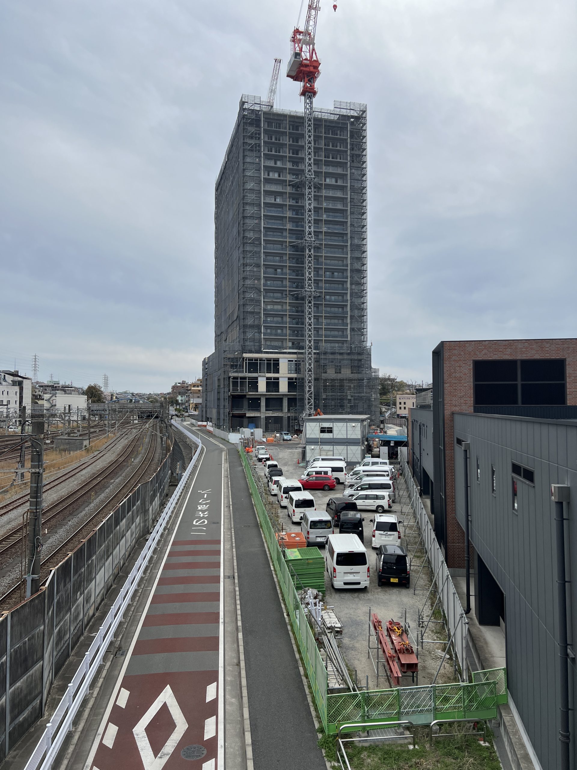 2023年3月 羽沢横浜国大駅開発状況